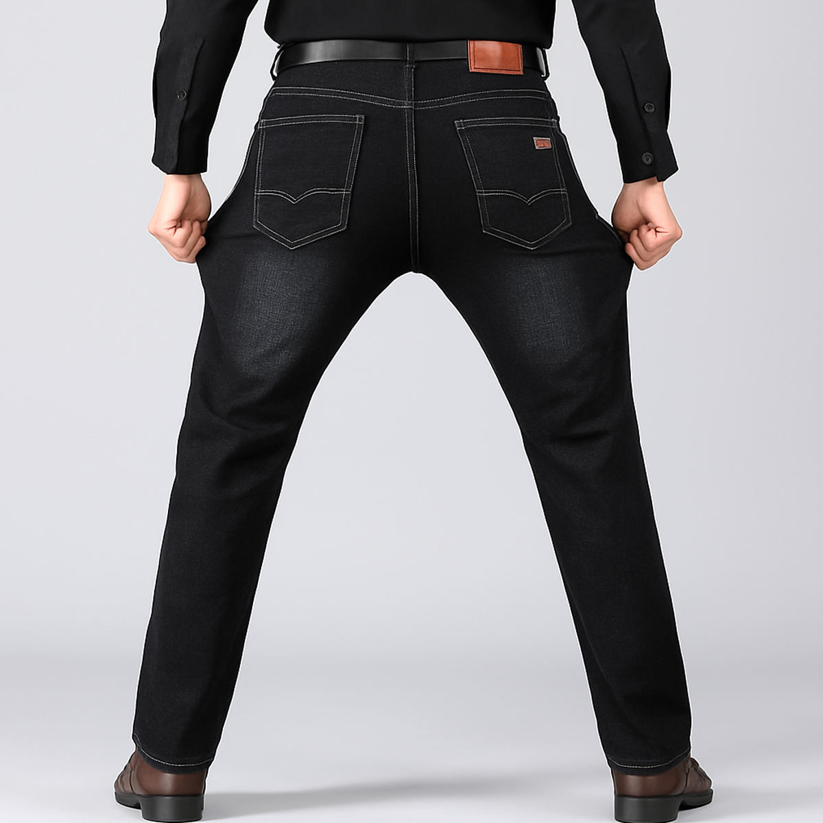 Broek Jeans® Comfort Flex + Gratis Herenriem