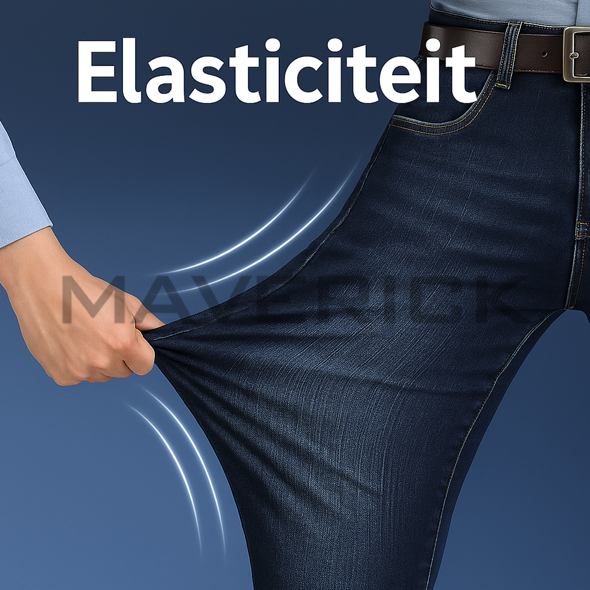 Broek Jeans® Comfort Flex + Gratis Herenriem